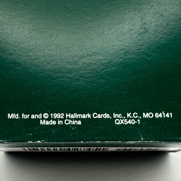 Hallmark Keepsake Christmas Sky Line Coal Car 1992 in box Christmas Ornament - Picture 6 of 8